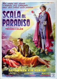 A Matter of Life and Death Movie Poster Print featuring classic film imagery.