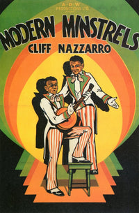 Modern Minstrels Movie Poster Print featuring vibrant imagery