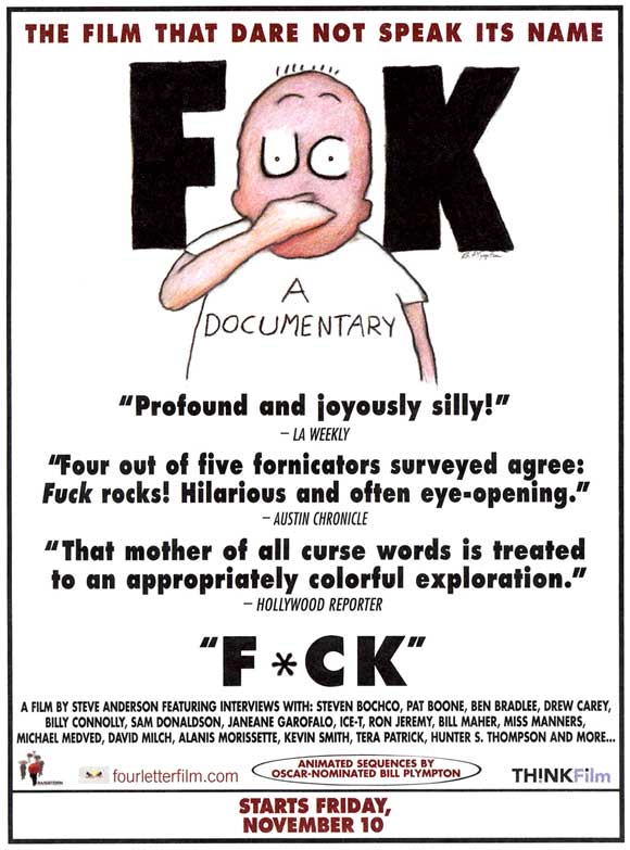 Fuck Movie Poster - Bold Art for Unique Spaces