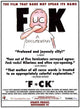 Fuck Movie Poster - Bold Art for Unique Spaces