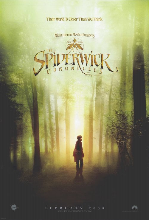 The Spiderwick Chronicles Movie Poster Print featuring vibrant fantasy artwork.