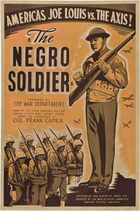The Negro Soldier Movie Poster Print 11x17 - Historical Artwork