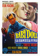 Baby Doll Movie Poster Print showcasing classic film imagery.