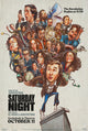 Saturday Night Movie Poster Print showcasing vibrant colors and cinematic nostalgia.