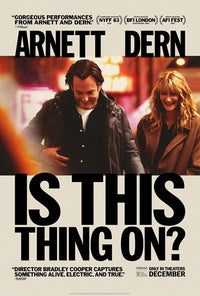Is This Thing On? Movie Poster Print showcasing cinematic humor.