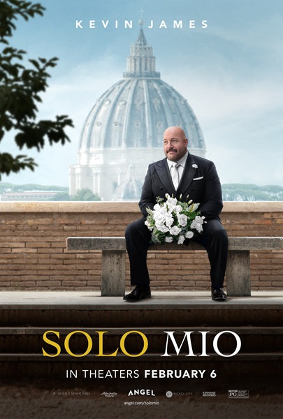 Solo Mio Movie Poster Print showcasing vibrant colors and cinematic imagery.
