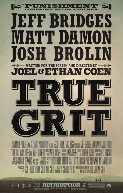 True Grit Movie Poster Print - 27 x 40