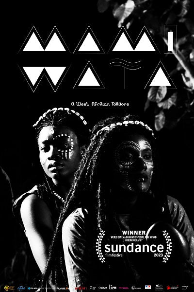 Mami Wata Movie Poster featuring vibrant design and colors.