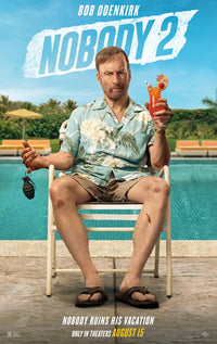 Nobody 2 Movie Poster featuring action-packed visuals