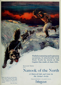 Nanook of the North Movie Poster Print in 11x17 size.