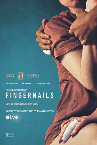 Fingernails Movie Poster Print showcasing a unique cinematic art piece.