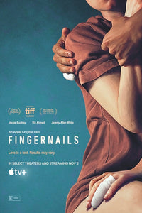 Fingernails Movie Poster Print showcasing a unique cinematic art piece.