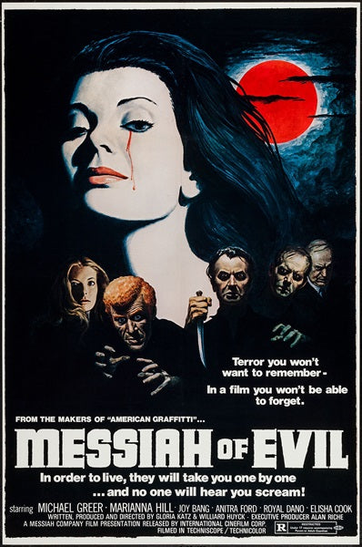 Messiah of Evil Movie Poster Print artwork.