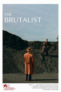 The Brutalist Movie Poster Print showcasing modern architecture style.