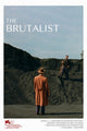 The Brutalist Movie Poster Print showcasing modern architecture style.