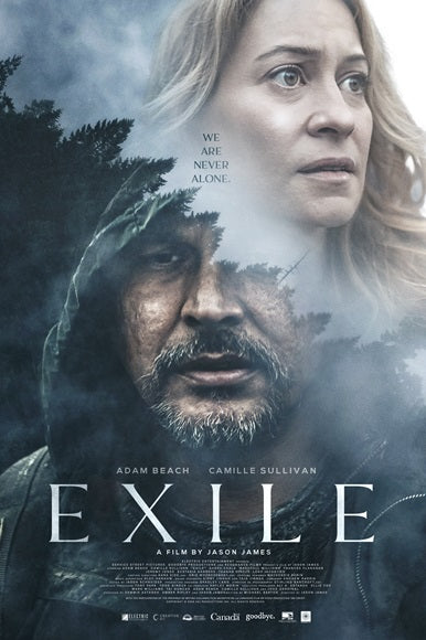 Exile Movie Poster Print showcasing vibrant colors and cinematic art.