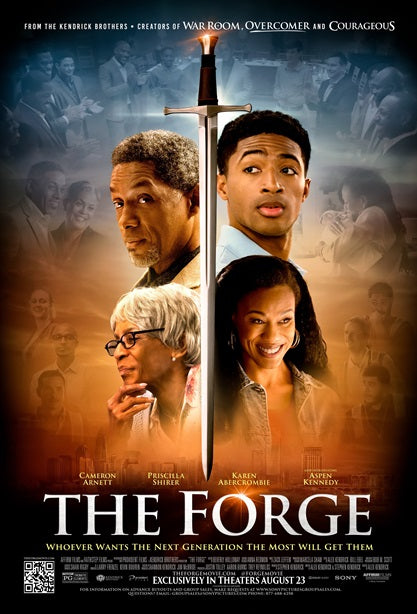 The Forge Movie Poster - Captivating visual art for home decor.