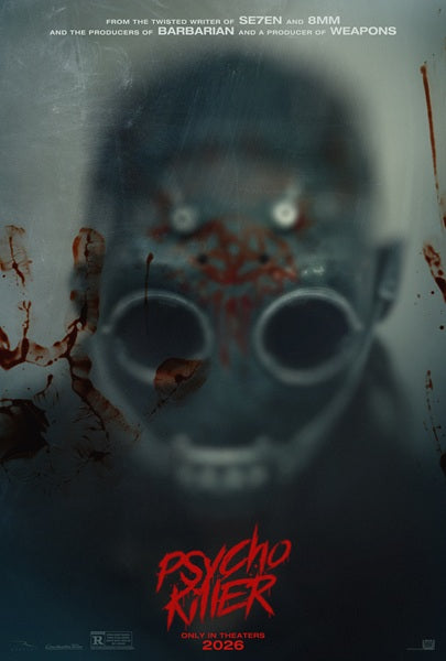 Psycho Killer Movie Poster Print showcasing psychological suspense.