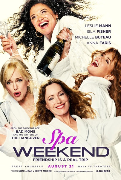 Spa Weekend Movie Poster Print featuring a relaxing theme