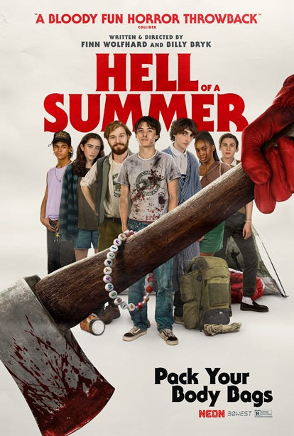 Hell of a Summer Movie Poster Print showcasing vibrant summer vibes.