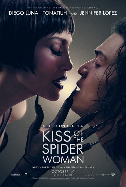 Kiss of the Spider Woman Movie Poster Print showcasing dramatic artwork.