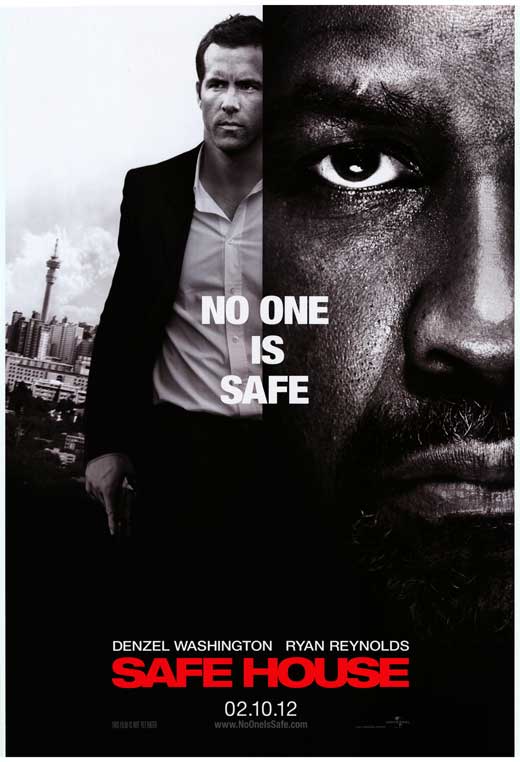 Safe House Movie Poster - Action Thriller Art Print 27 x 40