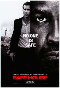 Safe House Movie Poster - Action Thriller Art Print 27 x 40