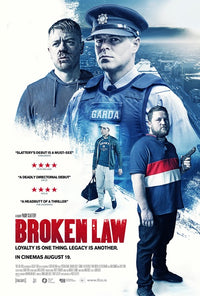 Broken Law Movie Poster Print showcasing dynamic film art.
