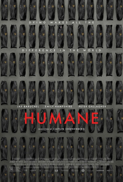 Humane Movie Poster Print showcasing captivating cinema art
