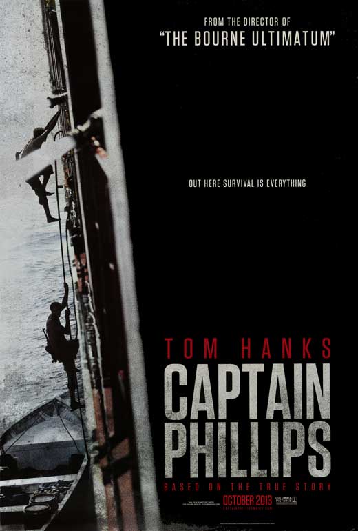 Captain Phillips Movie Poster Print - 27 x 40 inches