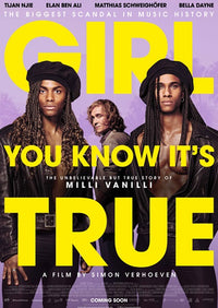 Girl You Know It's True Movie Poster Print, vibrant colors and iconic design.