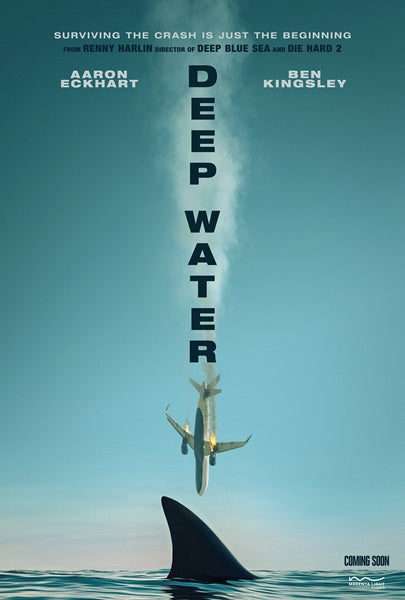 Deep Water Movie Poster Print showcasing vibrant colors and bold visuals.