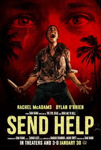 Send Help Movie Poster - Captivating Film Art Display
