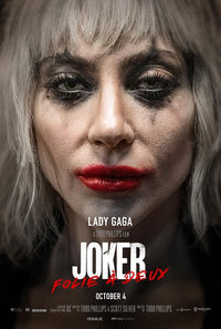 Joker Folie a Deux Movie Poster Print showcasing the iconic character.