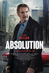 Absolution Movie Poster Print showcasing dramatic film imagery.
