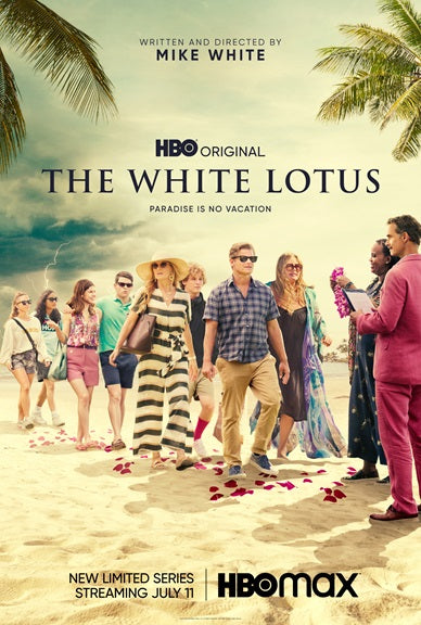 The White Lotus Movie Poster vibrant art print