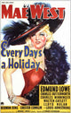 Every Day's a Holiday Movie Poster Print showcasing vibrant colors and classic film imagery.