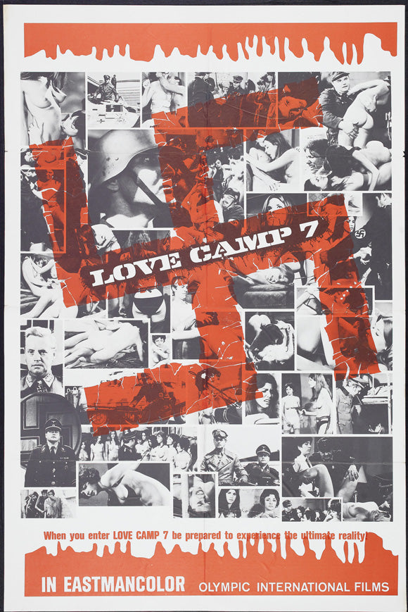 Love Camp 7 Movie Poster Print showcasing classic cinema artwork.