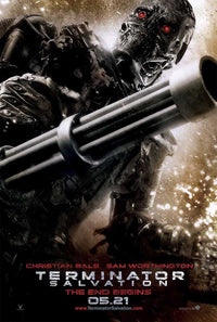Terminator: Salvation Movie Poster Print showcasing action and characters
