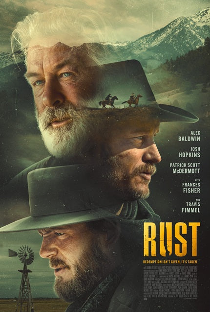 Rust Movie Poster Art Print showcasing dramatic film imagery.