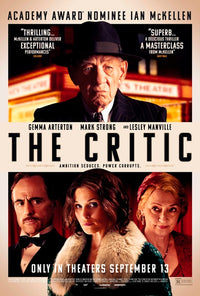 The Critic Movie Poster Print featuring vibrant colors and design.