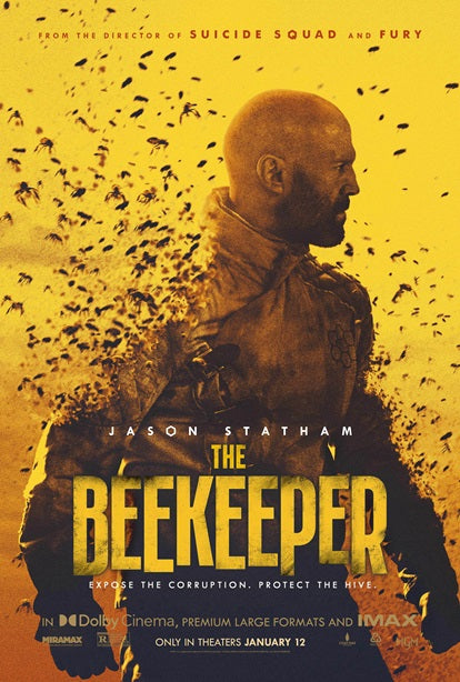 The Beekeeper Movie Poster Print showcasing cinematic art.