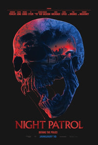 Night Patrol Movie Poster Print showcasing dynamic imagery and colors.