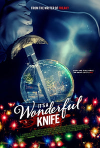 It's a Wonderful Knife Movie Poster featuring the film's unique design.