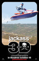 Jackass 3-D Movie Poster Print featuring vibrant colors and bold design.