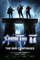 Spinal Tap II The End Continues Movie Poster featuring vibrant colors and rock band theme.