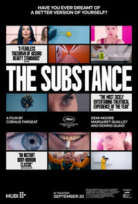 The Substance Movie Poster Print showcasing cinematic art.