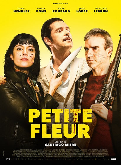 Petite Fleur Movie Poster Print showcasing vibrant floral design.
