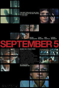 September 5 Movie Poster Print featuring cinematic artwork.