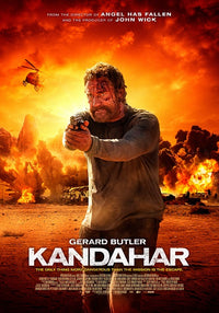 Kandahar Movie Poster Print showcasing thrilling cinematic art.